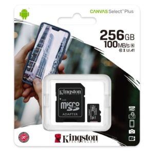 Micro SD 256GB Kingston Canvas select PLUS klasa 10