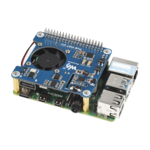 POE (Power over Ethernet) HAT (C) za Raspberry Pi 3B+/4B i 802.3af + ventilator