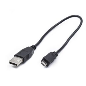 USB A na micro USB kabl, crni, 0.25m