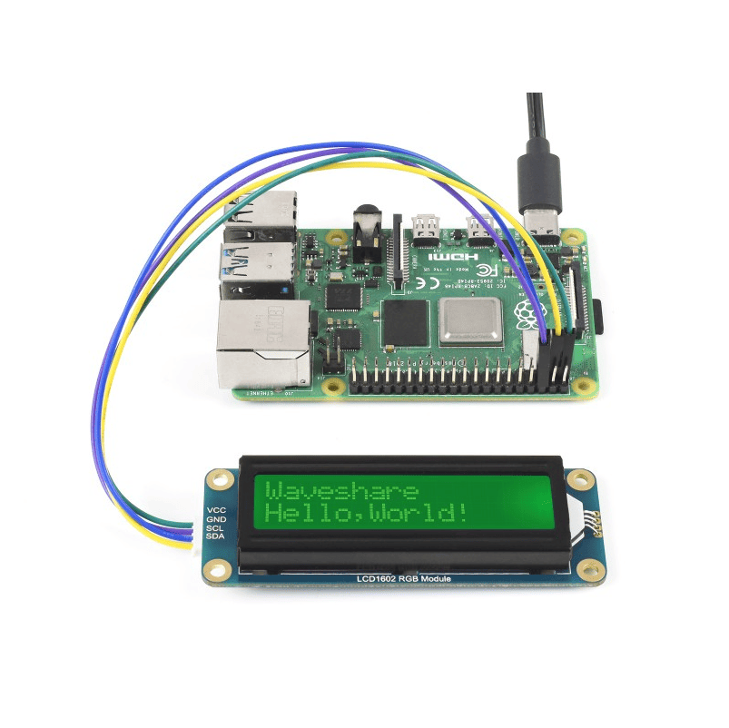 LCD1602 RGB Module, 16x2, 3.3V/5V - Slika 4