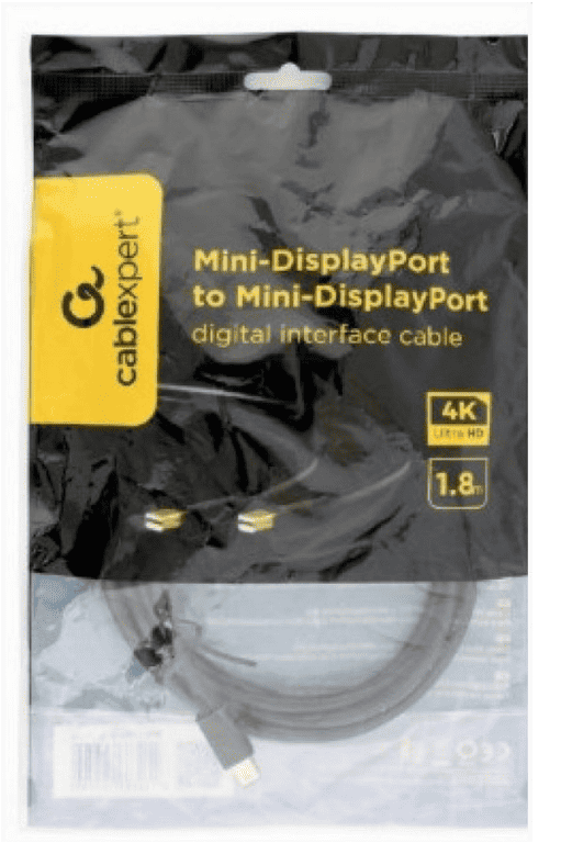 Mini Display Port kabl 1.8m (mini DP - mini DP) - Slika 2