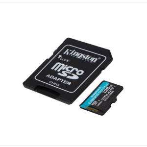 MICRO SD.128GB KINGSTON + SD adapter SDCG3/128GB