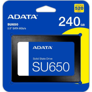SSD 240GB AData 3D Nand ASU650SS-240GT-R