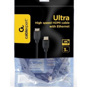 HDMI na HDMI kab M/Ml v.2.1 ethernet support UHD/8K TV 3m CC-HDMI8K-3M