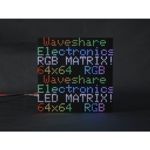 RGB full-color LED matrix panel, 2.5mm Pitch, 64×64 piksela, podesiva osvetljenost, 160×160 mm