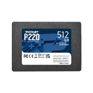 Patriot 512GB 2.5″ SATA III (P220S512G25) SSD disk