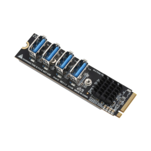 M.2 to PCIe 4-Ch Expander