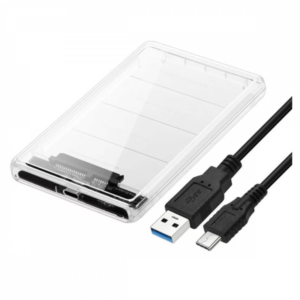 USB 3.0 Eksterno kućište za 2.5″ SATA hard disk – providno(2)