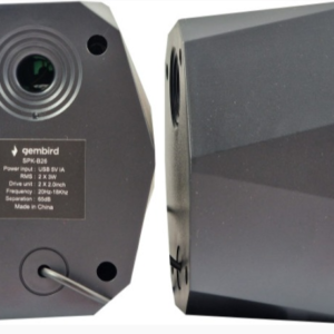 SPK-B26 Stereo zvucnici black LED, 2.0 inch, 6W RMS (2x3W)
