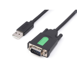 Industrijski USB na RS232 kabl, FT232RL čip, 1.5m, RS232 muški konektor