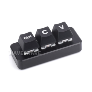 Ctrl C/V tastatura za programere, 3-Key Development Board, RP2040 mikrokontroler čip, V2