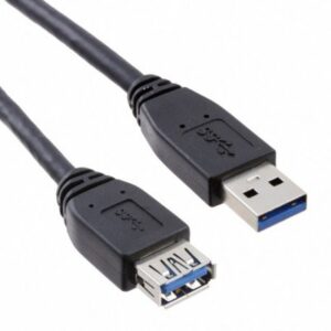 Kabl 3.0 USB A – USB A M/F (nastavak) 1.8m crni