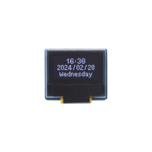 0.49 inča OLED ekran, 64×32, I2C povezivanje, crno / belo