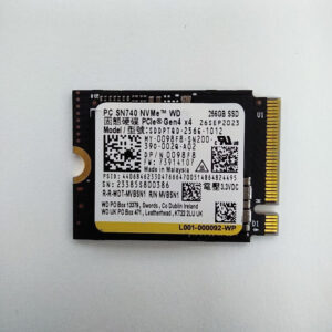 SSD M.2 NVMe 256GB WD PC SN740 / 2230 Bulk