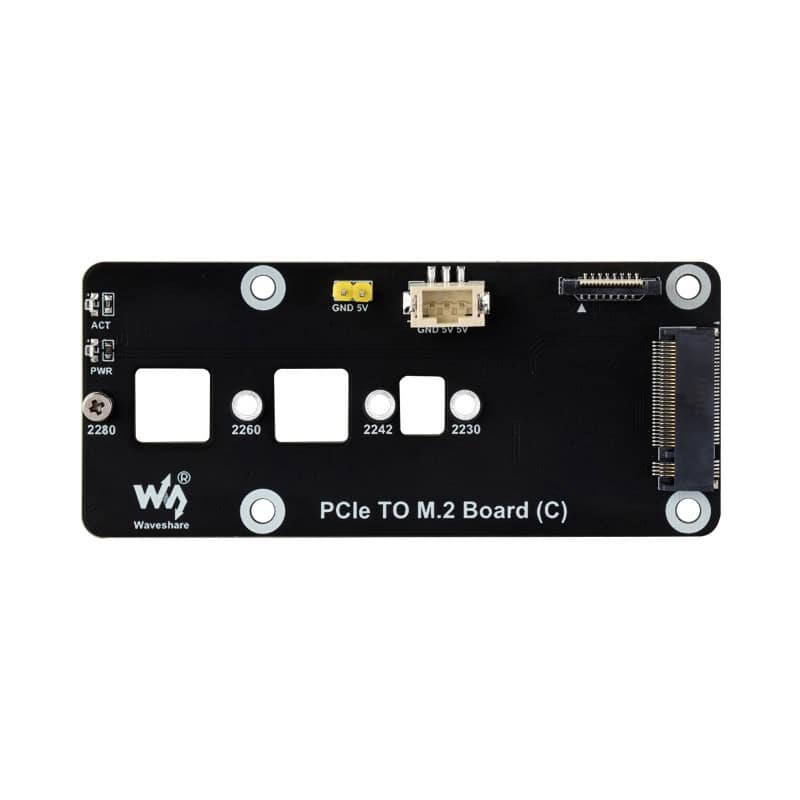 PCIe na M.2 Adapter (C) za Raspberry Pi 5, NVMe M.2 - Slika 3