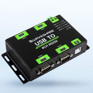 Industrijski izolovani USB na 4-Ch RS232 (M) konverter, USB To Serial Adapter, FT4232HL čip, Mac / Linux / Android / Windows