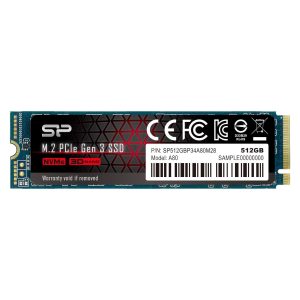 Silicon Power M.2 NVMe 512GB SSD, A80, PCIe