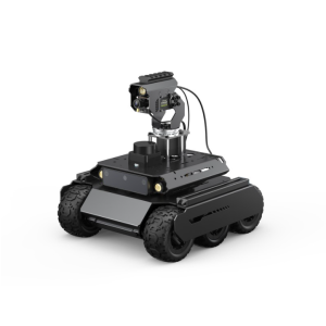 UGV Rover ROS 2 Open-source 6 Wheels 4WD AI Robot, Dual controllers, All-metal Body, Flexible and Expandable, Suitable for Raspberry Pi 5