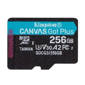 MICRO SD 256GB KINGSTON + SD adapter SDCG3/256GB