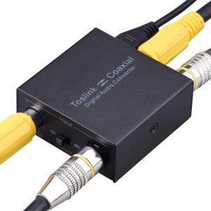Toslink & Coaxial konvertor KT-D2CB.50B crni