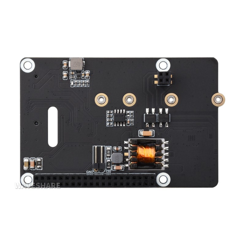 PCIe na M.2 Adapter sa PoE Funkcijom (B) za Raspberry Pi 5, NVMe M.2 SSD, High-speed, RPi5 PoE HAT - Slika 5