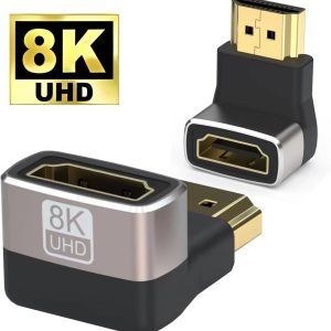 8K HA-K908 HDMI adapter ugaoni 90°