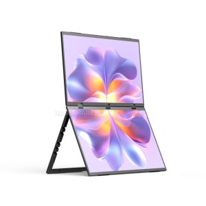 Dupli ekran 18.5 inča, portabl dual-1080p HD Foldable, Gravity Sensor, Hi-Fi Speaker