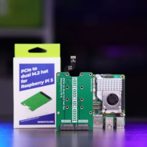 PCIe dual M.2 hat za Raspberry Pi 5
