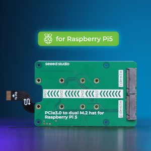 PCIe3.0 dual M.2 hat za Raspberry Pi 5