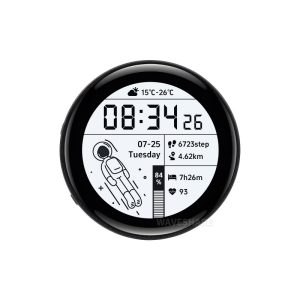 ESP32-S3 sa 1.43 inča AMOLED touch ekranom, 466×466, QSPI, Accelerometer i Gyroscope Senzori, CNC Metalno kućište