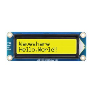 LCD1602 I2C Modul – zeleni, 32 karaktera LCD, 3.3V/5V, podesivo osvetljenjele