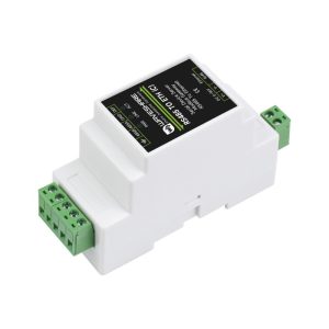 Industrial serial server, RS485 na RJ45 Eth, TCP/IP to serial, rail-mount