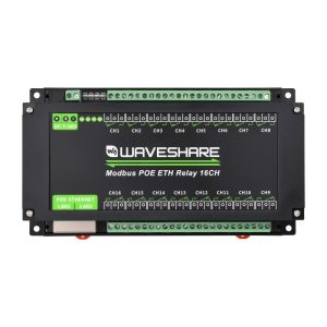 16-Ch Eth Rele Modul, Modbus RTU / TCP, PoE, Izolovan, sa zaštitama