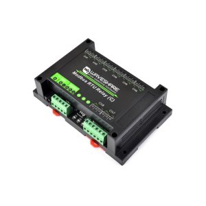Modbus RTU 8-ch Rele modul sa zaključavanjem (C) sa RS485, izolovan, sa zaštitama, Rail-mount