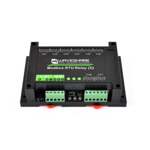 Modbus RTU 8-ch Rele modul sa zaključavanjem (C) sa RS485, izolovan, sa zaštitama, Rail-mount