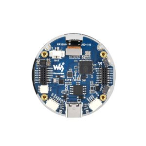 RP2350 1.43 inča AMOLED, 466×466, SPI, Accelerometer And Gyroscope Sensor, RTC