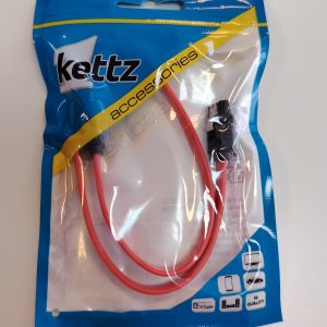 Kabl S-ATA data 0.4m Sata II 2.0 metal clips