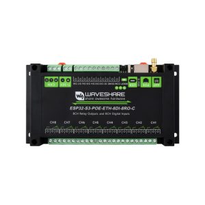 Industrijski 8-kanalni ESP32-S3 WiFi Rele Modul, CAN, POE, Xtensa 32-bit LX7, izolovan
