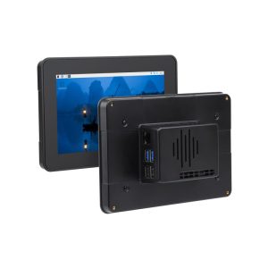 Kućište za Raspberry Pi 7 inča Touch Display 2 i RPi 5 ploče, moguća instalacija Raspberry Pi HAT-ova