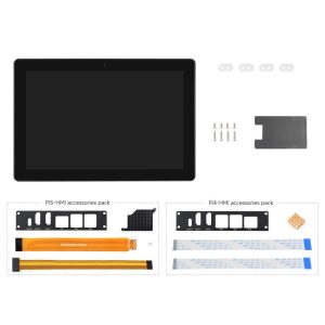 Industrijski HMI ekran 10.1 inč za Raspberry Pi 4/5, touch, metal, 1280×800