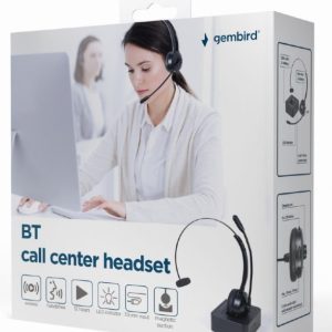 Bluetooth slušalice za Call centar, mono, crne BTHS-M-01