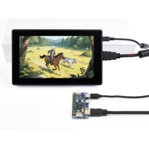 Waveshare RP2350-Pi Zero razvojna ploča, RP2350 Dual-core, 520KB SRAM, 16MB Flash Memory