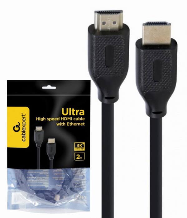 HDMI kabl v.2.1 ethernet support UHD/8K TV 2m - Slika 3