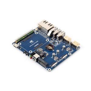Gigabit / 2.5G Dual Eth Base Board For Raspberry Pi CM5. Dual RJ45 Eth Ports, Dual 4K, Dual MIPI Interfaces