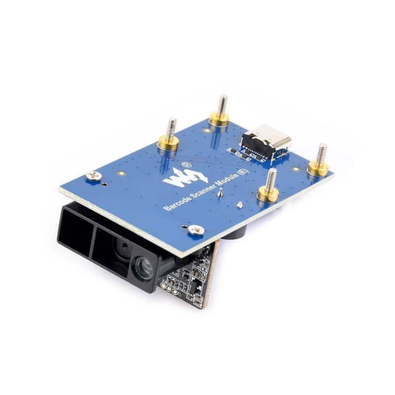 2D Codes Scanner Module (E), Barcode / 2D Code Scanner Module, Metal DPM Code Recognition, DotCode / DM, Onboard USB / UART Interfaces - Slika 3
