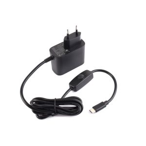 27W USB Type-C Power Supply, PD, za Raspberry Pi 5 / 4, 1.2m kabl