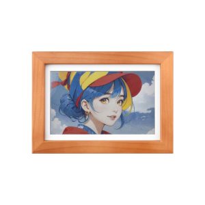 ESP32-S3-PhotoPainter 7.3 inča E6 Full Color E-paper ekran, drveni ram, Ultra-long Standby, 800 x 480