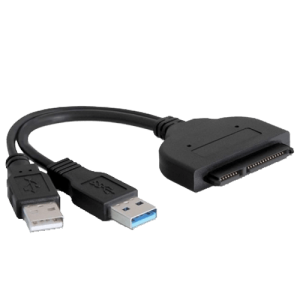 Adapter S-ATA to USB 2.0+USB 3.0