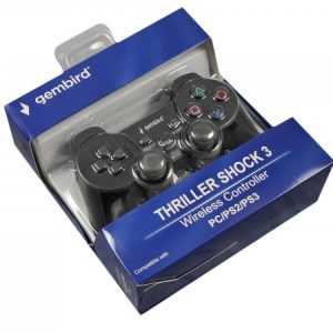 JPD-THRILLERSHOCK 3 Bezicni gamepad sa dvostrukom vibracijom, PS2 / PS3 / PC