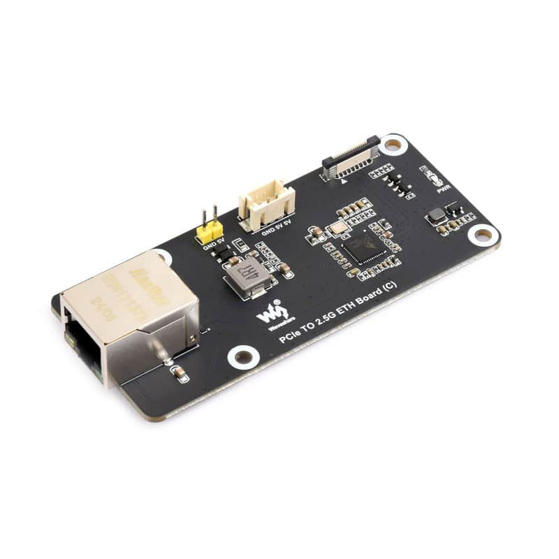 PCIe na 2.5G ETH ploča (C) za Raspberry Pi 5